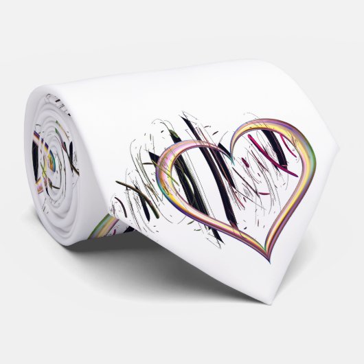 Naar het hart is True Stropdas (Opgerold)