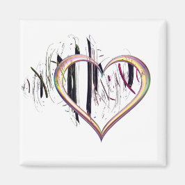 Naar het hart magneet