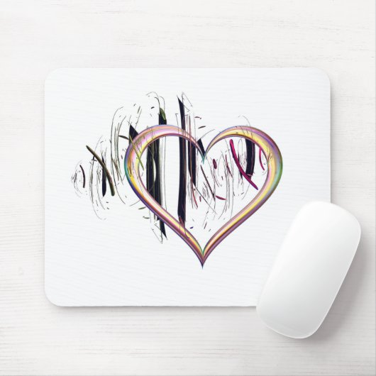 Naar het hart muismat (Met muis)