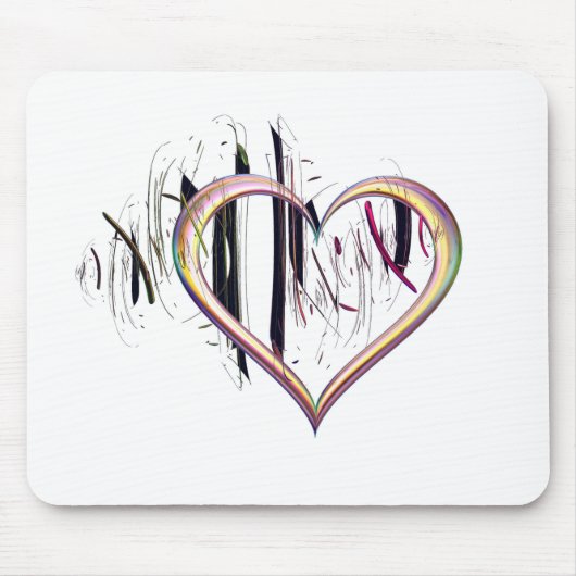 Naar het hart muismat (Voorkant)