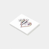 Naar het hart post-it® notes (Schuin)