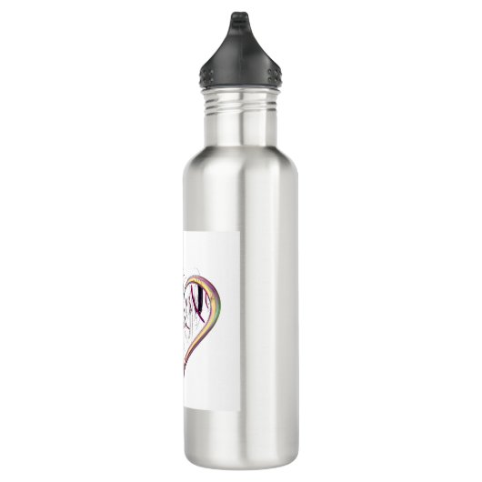 Naar het hart waterfles  (Rechts)