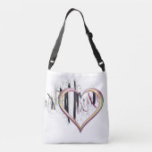 Naar het Hart Wees Ware Cross Body Tas (Achterkant)