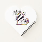 Naar het Hart Wees Ware Hart Notitieboek (Achterkant)