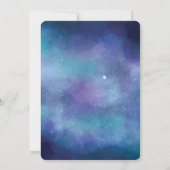 Naar het huwelijk en verder dan het Baby shower va Kaart (Achterkant)