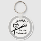 Naar het internet sleutelhanger (Voorkant)