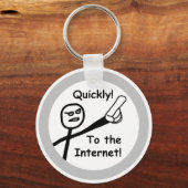 Naar het internet sleutelhanger (Achterkant)