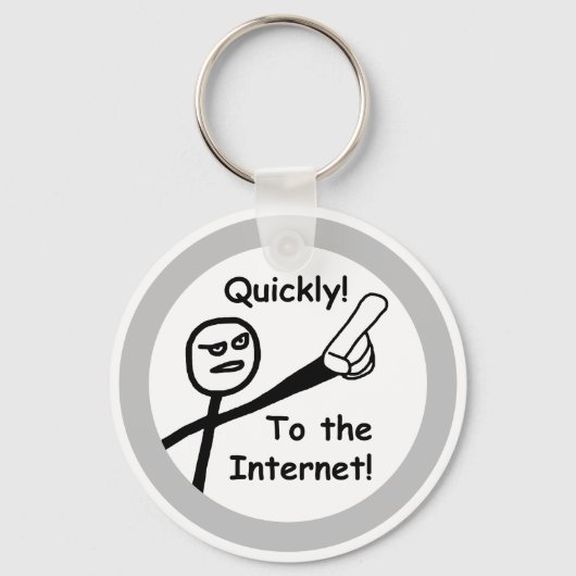 Naar het internet sleutelhanger (Achterkant)