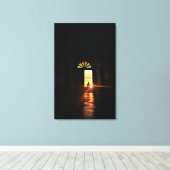 Naar het licht canvas afdruk (Insitu (Houten vloer))