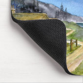 Naar het licht van de zilvermaan muismat (Hoek)