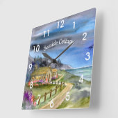 Naar het licht van de zilvermaan vierkante klok (Hoek)