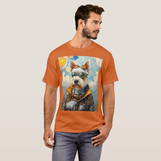 NAAR HET LUCHTRUIM 6 T-SHIRT (Voorkant volledig)