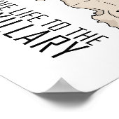 "Naar het Maxillary"-Poster Poster (Hoek)