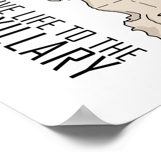 "Naar het Maxillary"-Poster Poster (Hoek)