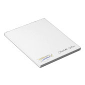 Naar het Moon Paper Airplane Notitieblok (Schuin)