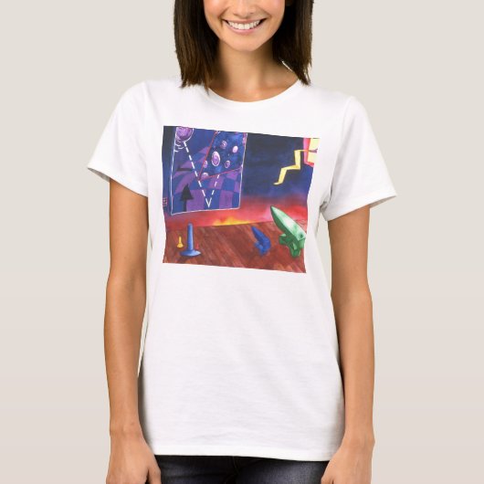 Naar het museum gaan t-shirt (Voorkant)