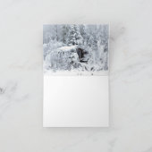 Naar het noorden  Mn!  Het huisje Bedankkaart (Binnen)