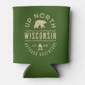 Naar het noorden van Wisconsin Blikjeskoeler (Voorkant)