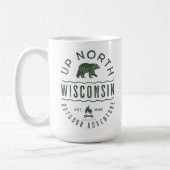 Naar het noorden van Wisconsin Koffiemok (Links)