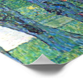 Naar het park door Gustav Klimt Poster (Hoek)