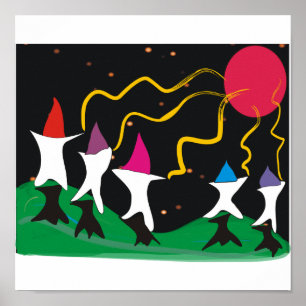 Naar het Poster Moon-Art