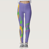 Naar het ritme van mijn muziek leggings (Voorkant)