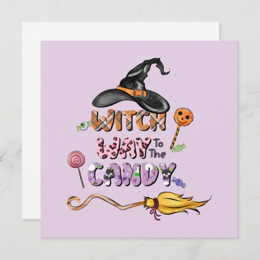 Naar het Snoep (Voorkant / Achterkant)