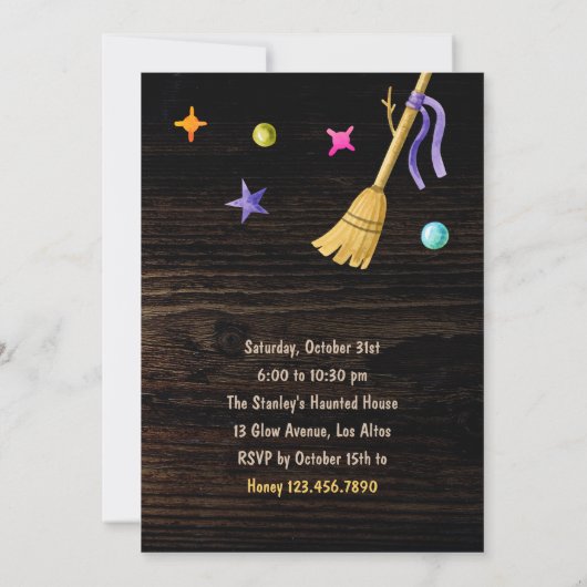 Naar het Snoep Funny Halloween Quote Kaart (Achterkant)