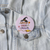 Naar het Snoep Ronde Button 7,6 Cm (In situ)