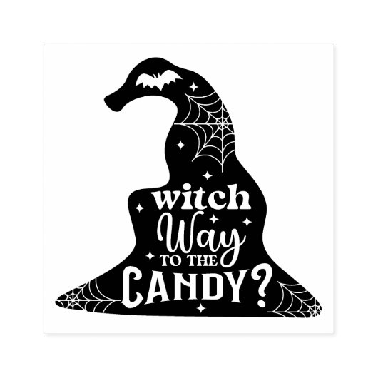 Naar het Snoep Rubberstempel (Afrduk)