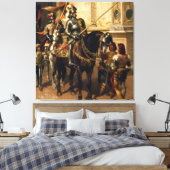 Naar het steekspel door Cesare Detti Canvas Afdruk (Insitu (Slaapkamer))