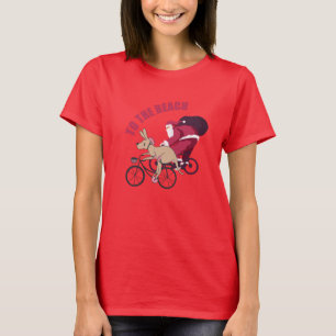Naar het strand - Australische Kerstmis T-shirt