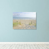 Naar het strand canvas afdruk (Insitu (Houten vloer))