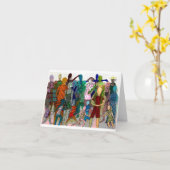 Naar het strand gaan is een briefkaart voor leuke  (Gele Bloem)