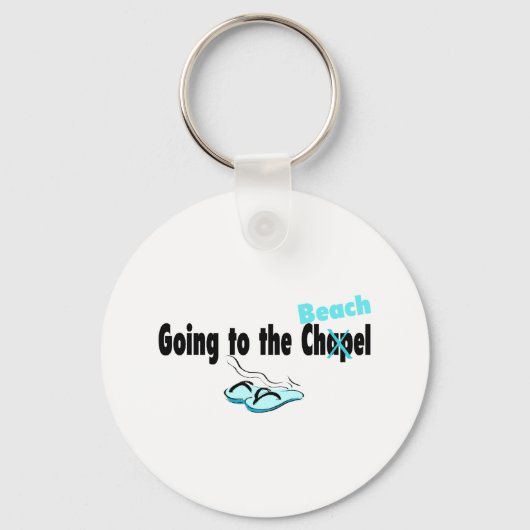 Naar het strand gaan sleutelhanger (Voorkant)