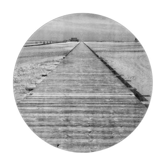 Naar het strand gaan snijplank (Voorkant)
