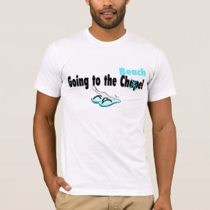 Naar het strand gaan t-shirt
