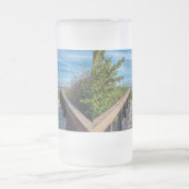 Naar het strand matglas bierpul (Center)