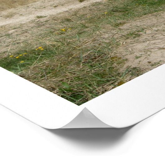 Naar het strand op het Poster van Nairn (Hoek)