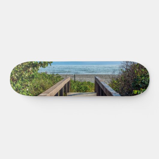 Naar het strand persoonlijk skateboard (Horizontaal)