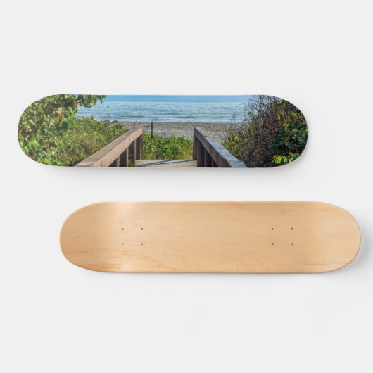 Naar het strand persoonlijk skateboard (Horizontaal)