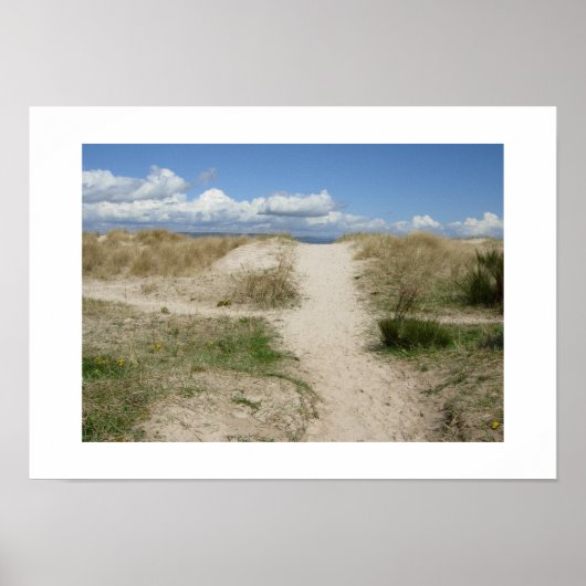 Naar het Strand Poster (Voorkant)