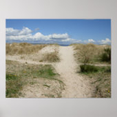 Naar het strand poster (Voorkant)