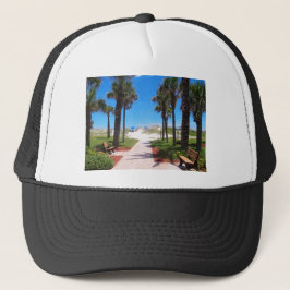 Naar het strand trucker pet