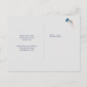 Naar het strand Verandering van adres Bewegende Aa Briefkaart (Achterkant)