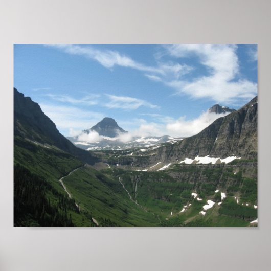 Naar het uitzicht van de zon poster (Voorkant)