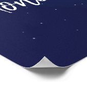 Naar het welkomstPoster voor maan en Achterzijde B Poster (Hoek)