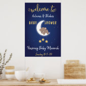 Naar het welkomstPoster voor maan en Achterzijde B Poster (Keuken)