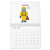 Naar het werk in 2021 kalender (Jan 2027)