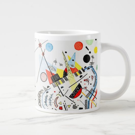 Naar het Zee en de zon - Kandinsky Grote Koffiekop (Rechts)